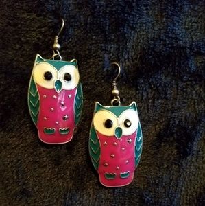 Bijoux Stella Owl Earrings
